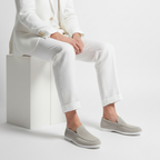 Homme Mocassins Lacets Silhouette Basse