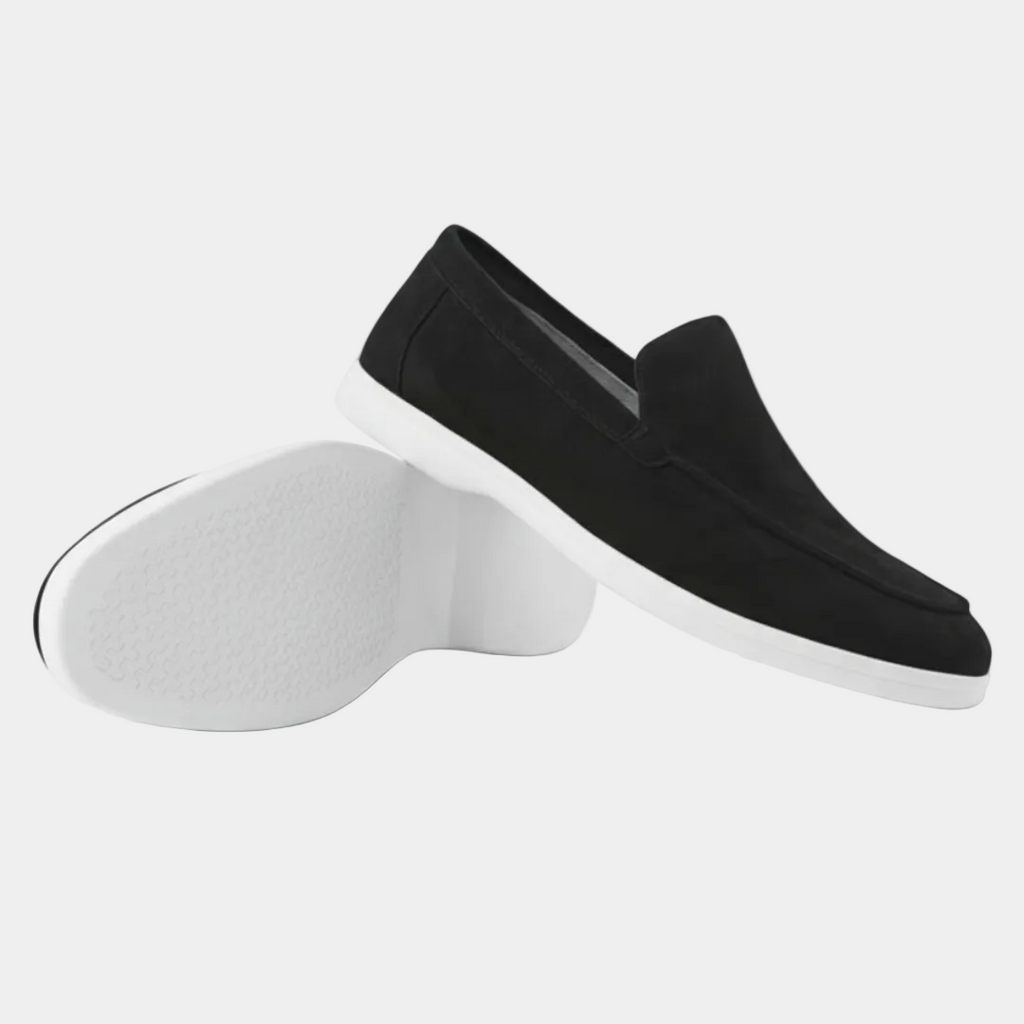 Homme Mocassins Lacets Silhouette Basse