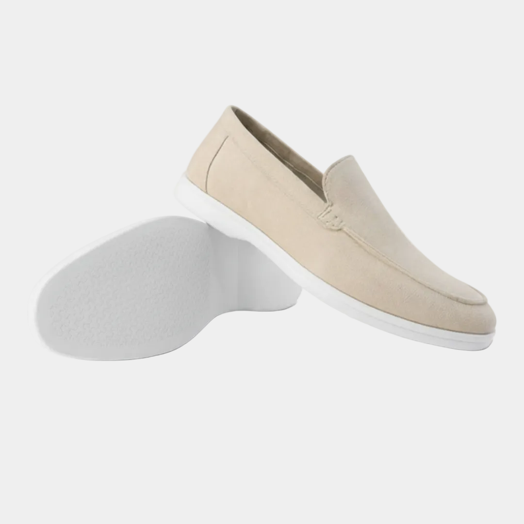 Homme Mocassins Lacets Couture