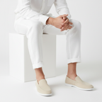 Homme Mocassins Lacets Silhouette Basse