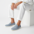 Homme Mocassins Lacets Silhouette Basse