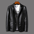 Homme Blazer Col Revers Fermeture Boutonnée