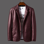 Homme Blazer Col Revers Fermeture Boutonnée