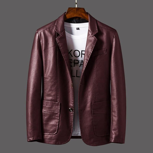 Homme Blazer Col Revers Fermeture Boutonnée
