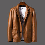 Homme Blazer Col Revers Fermeture Boutonnée