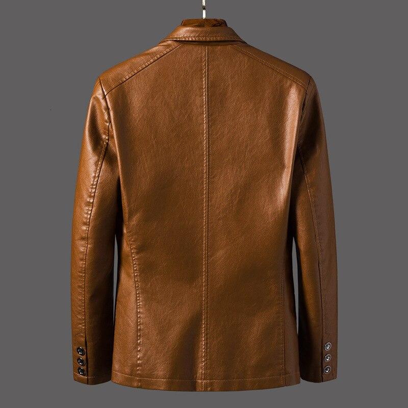 Homme Blazer Col Revers Fermeture Boutonnée