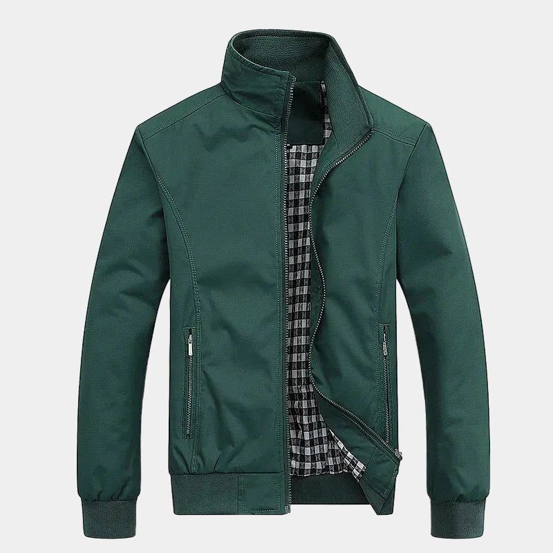 Homme Blouson Manches Longues Fermeture Zippée