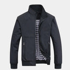 Homme Blouson Manches Longues Fermeture Zippée