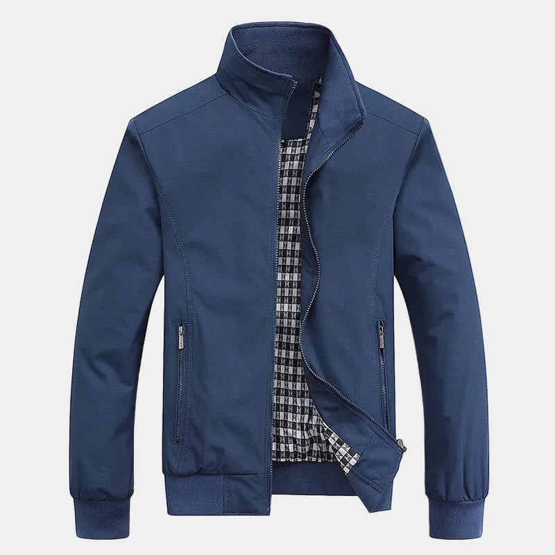 Homme Blouson Manches Longues Fermeture Zippée