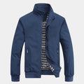 Homme Blouson Manches Longues Fermeture Zippée