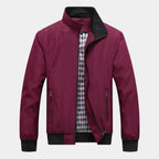 Homme Blouson Manches Longues Fermeture Zippée