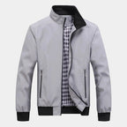 Homme Blouson Manches Longues Fermeture Zippée