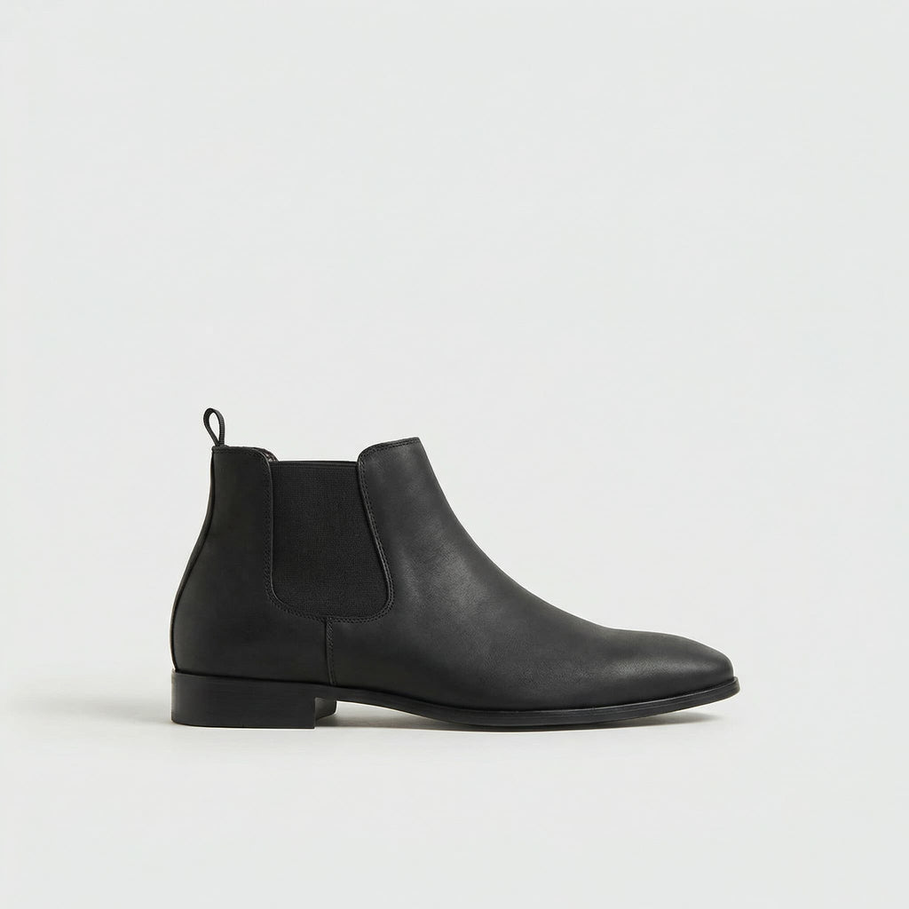 Homme Bottines Chelsea Empiècements Élastiques