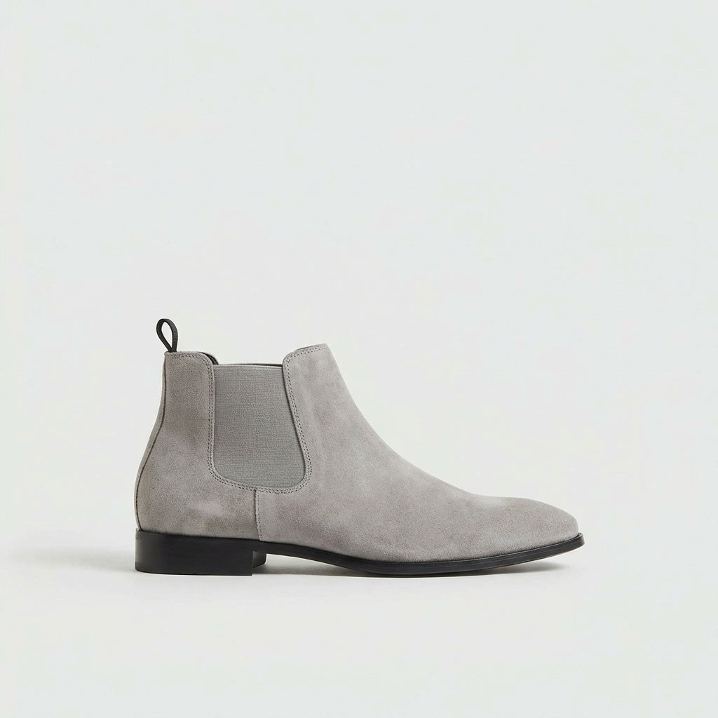 Homme Bottines Chelsea Empiècements Élastiques