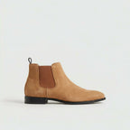 Homme Bottines Chelsea Empiècements Élastiques