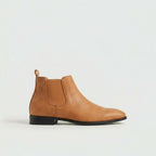 Homme Bottines Chelsea Empiècements Élastiques