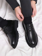 Homme Derbies Œillets Bout Arrondi