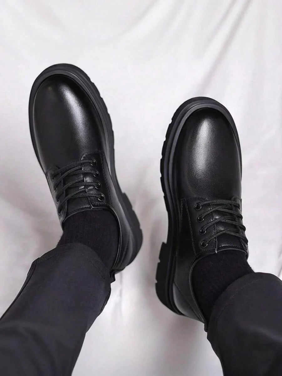 Homme Derbies Œillets Bout Arrondi
