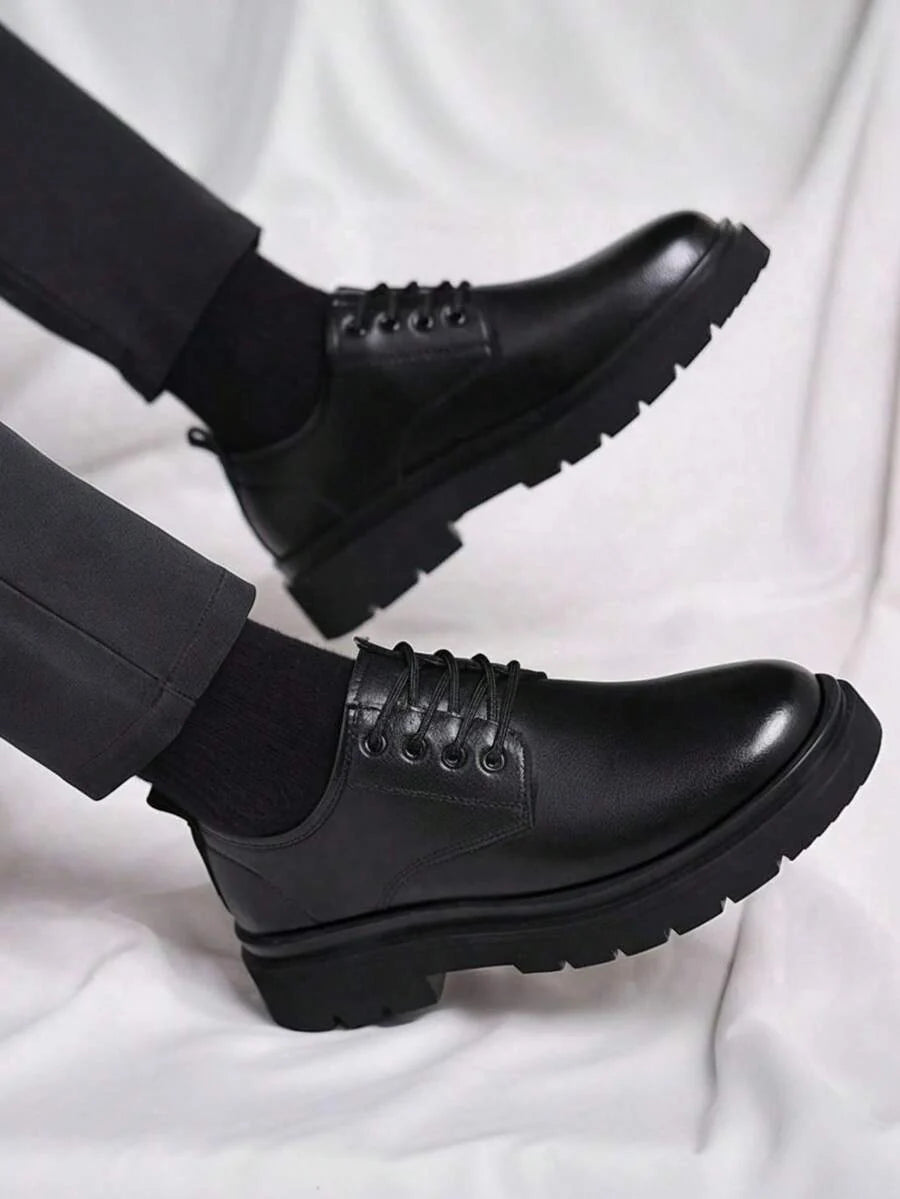 Homme Derbies Œillets Bout Arrondi