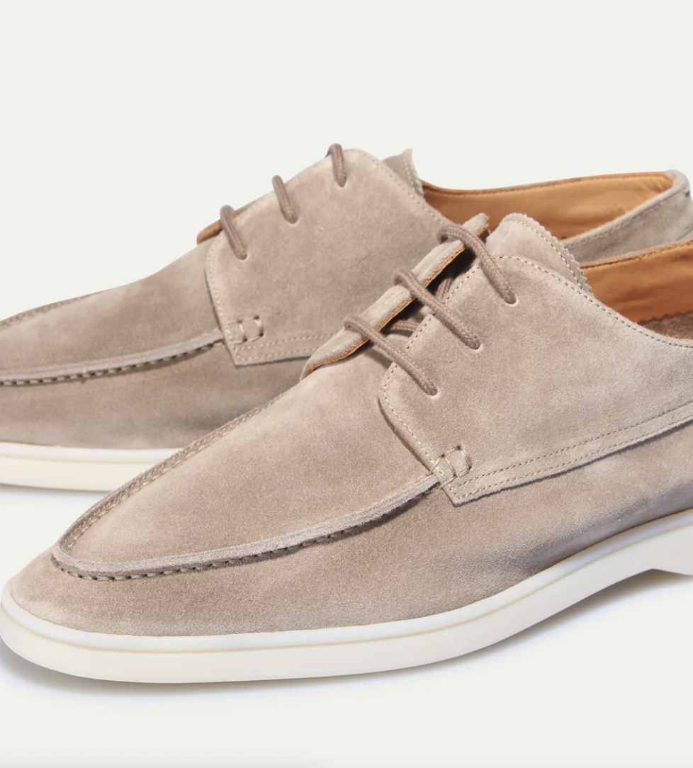 Homme Derbies Couture Silhouette Basse