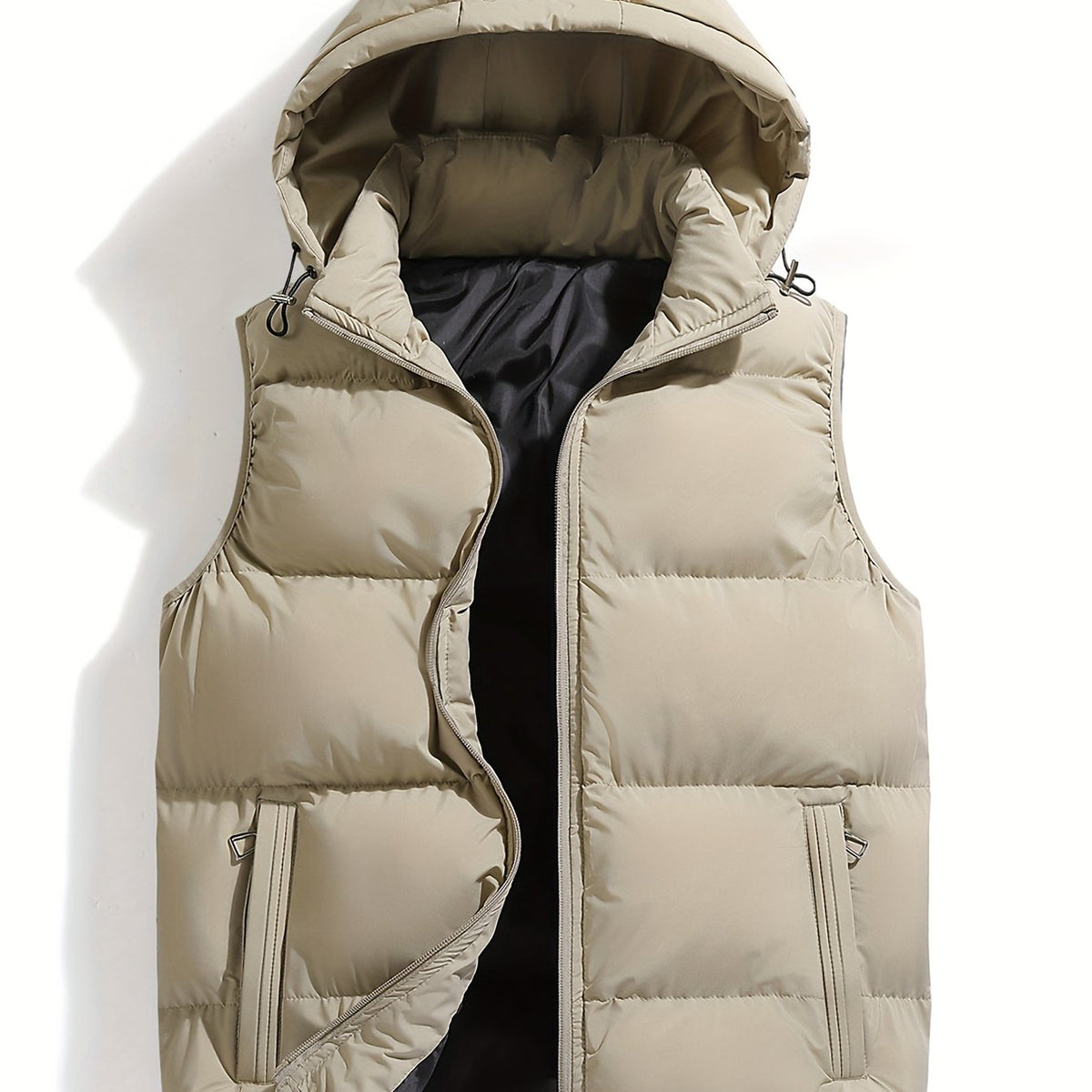 Homme Gilet Capuche Coupe Sans Manches