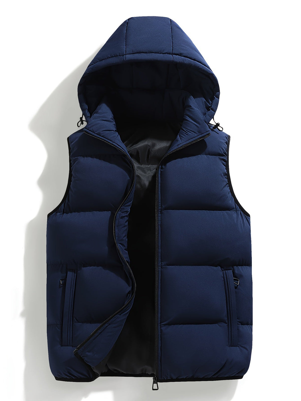 Homme Gilet Capuche Coupe Sans Manches