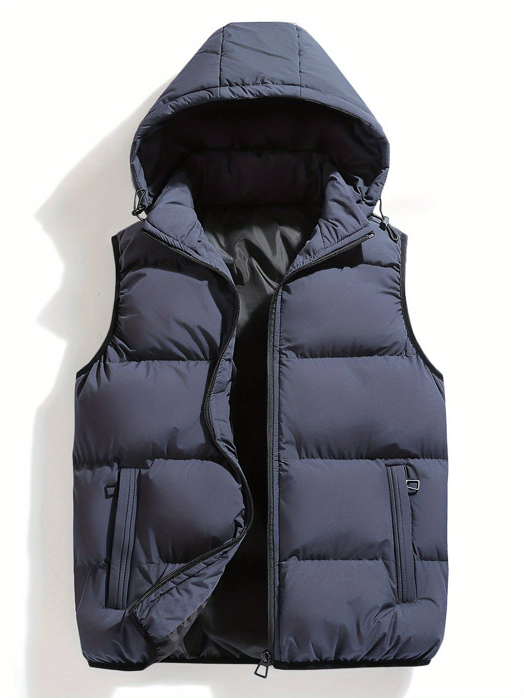 Homme Gilet Capuche Coupe Sans Manches