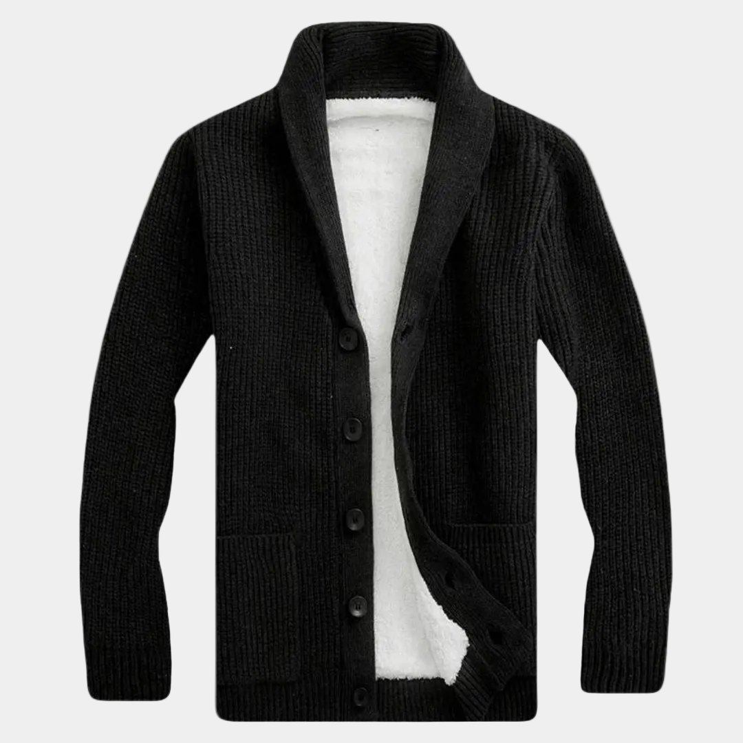Homme Gilet Col Châle Boutonnée