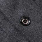 Homme Manteau Col Montant Fermeture Zippée