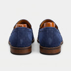 Homme Mocassins Bride Découpée Bout Arrondi
