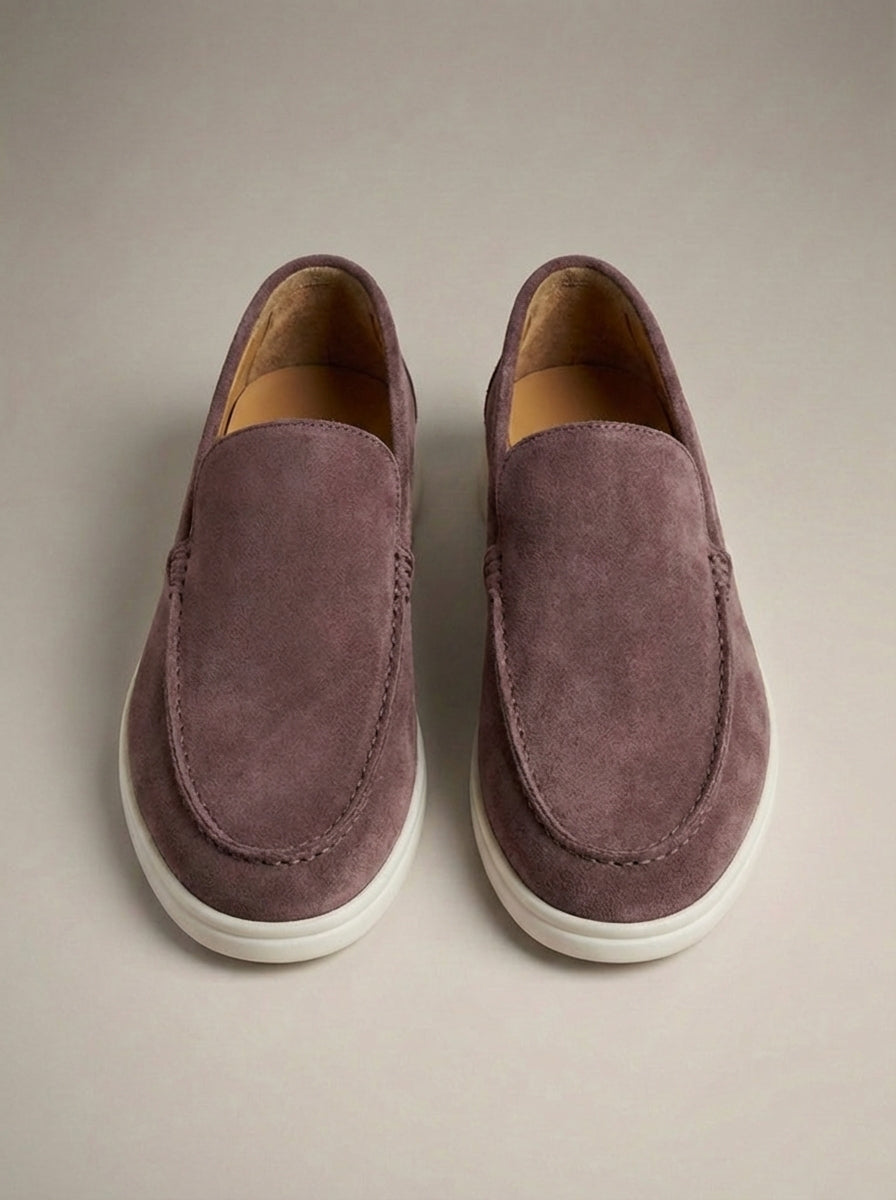 Homme Mocassins Enfiler Bout Mocassin