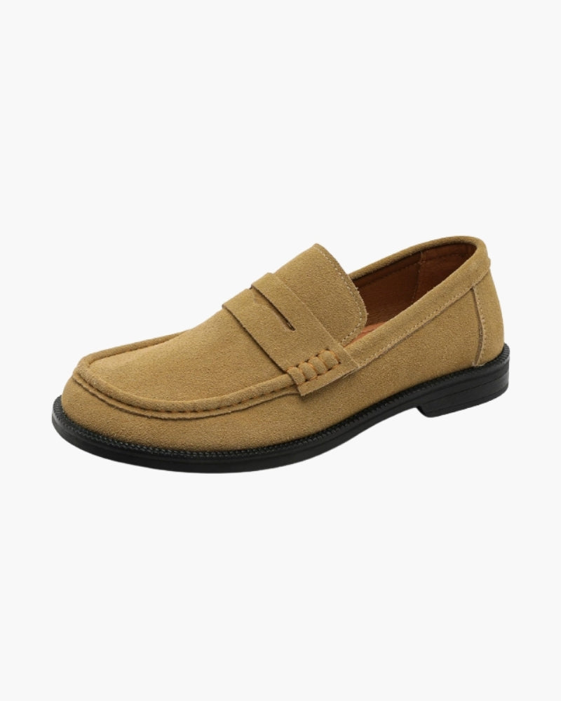 Homme Mocassins Enfiler Silhouette Basse