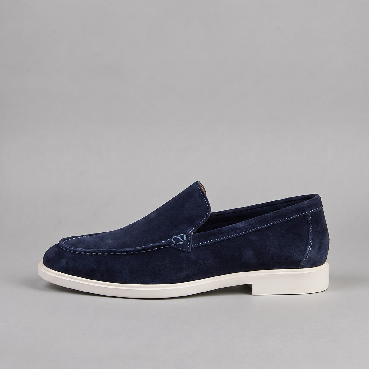 Homme Mocassins Daim Enfiler