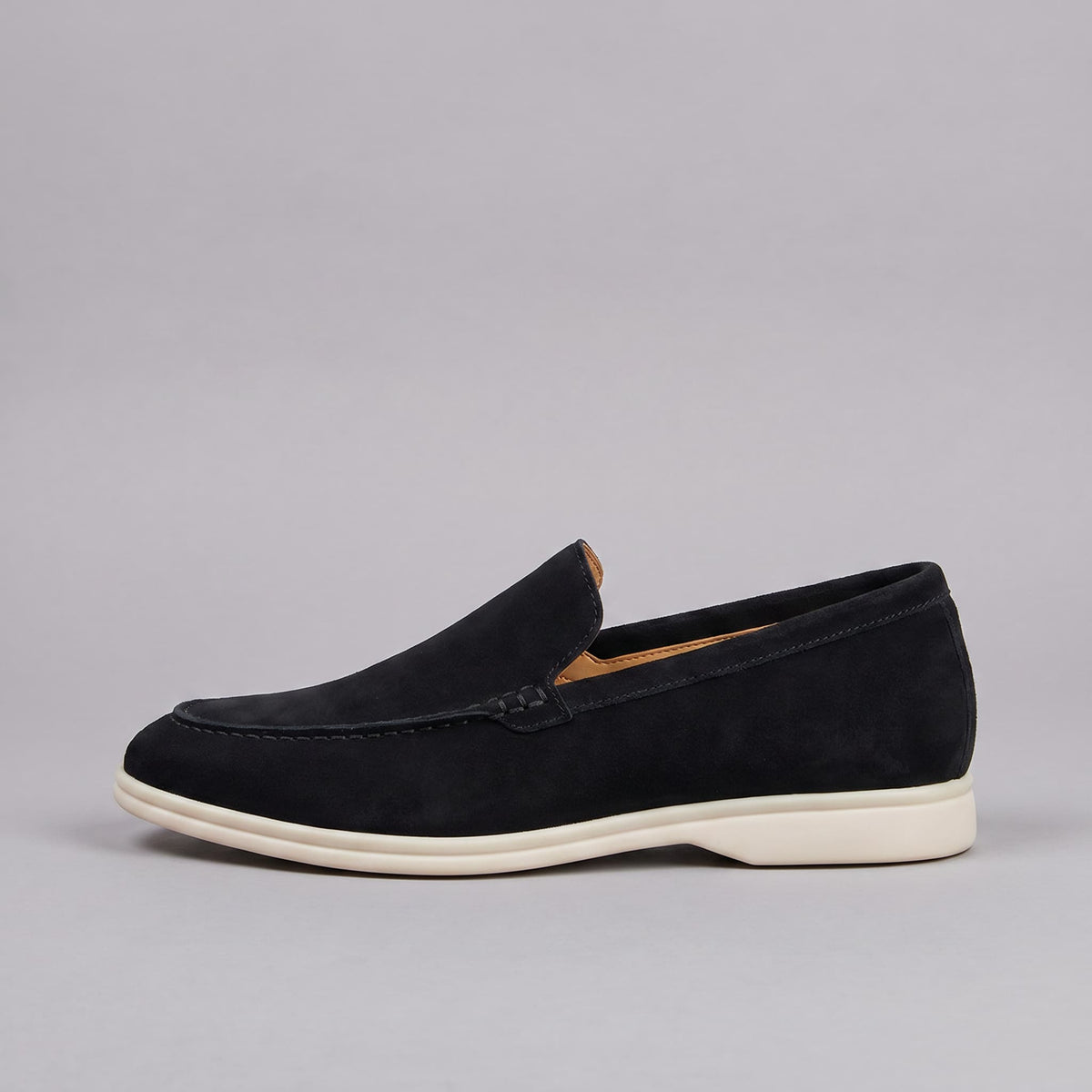 Homme Mocassins Daim Enfiler
