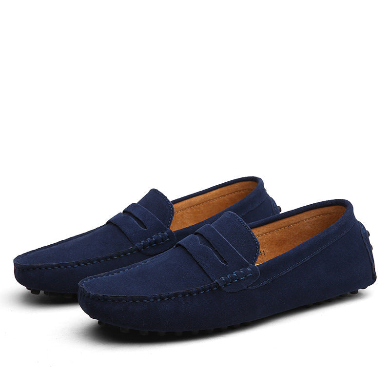 Homme Mocassins Enfiler Bride