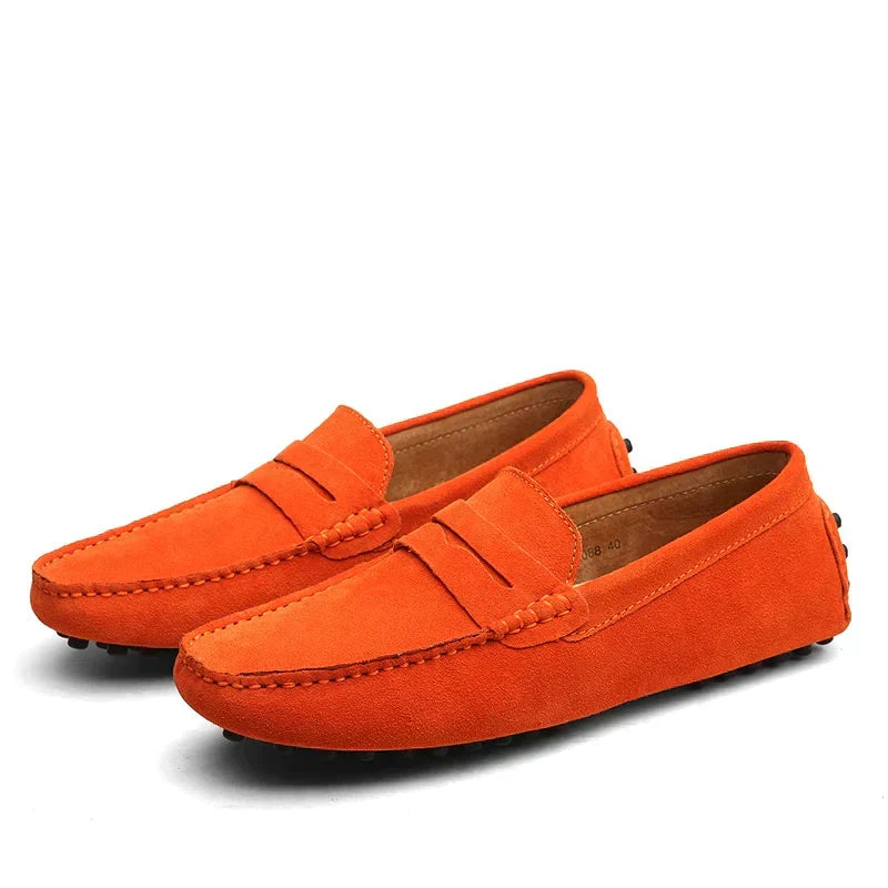 Homme Mocassins Enfiler Bride