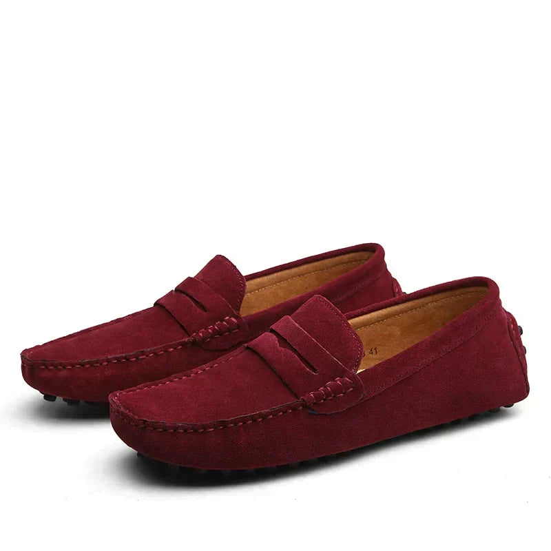 Homme Mocassins Enfiler Bride