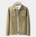 Homme Veste Col Classique Fermeture Pression