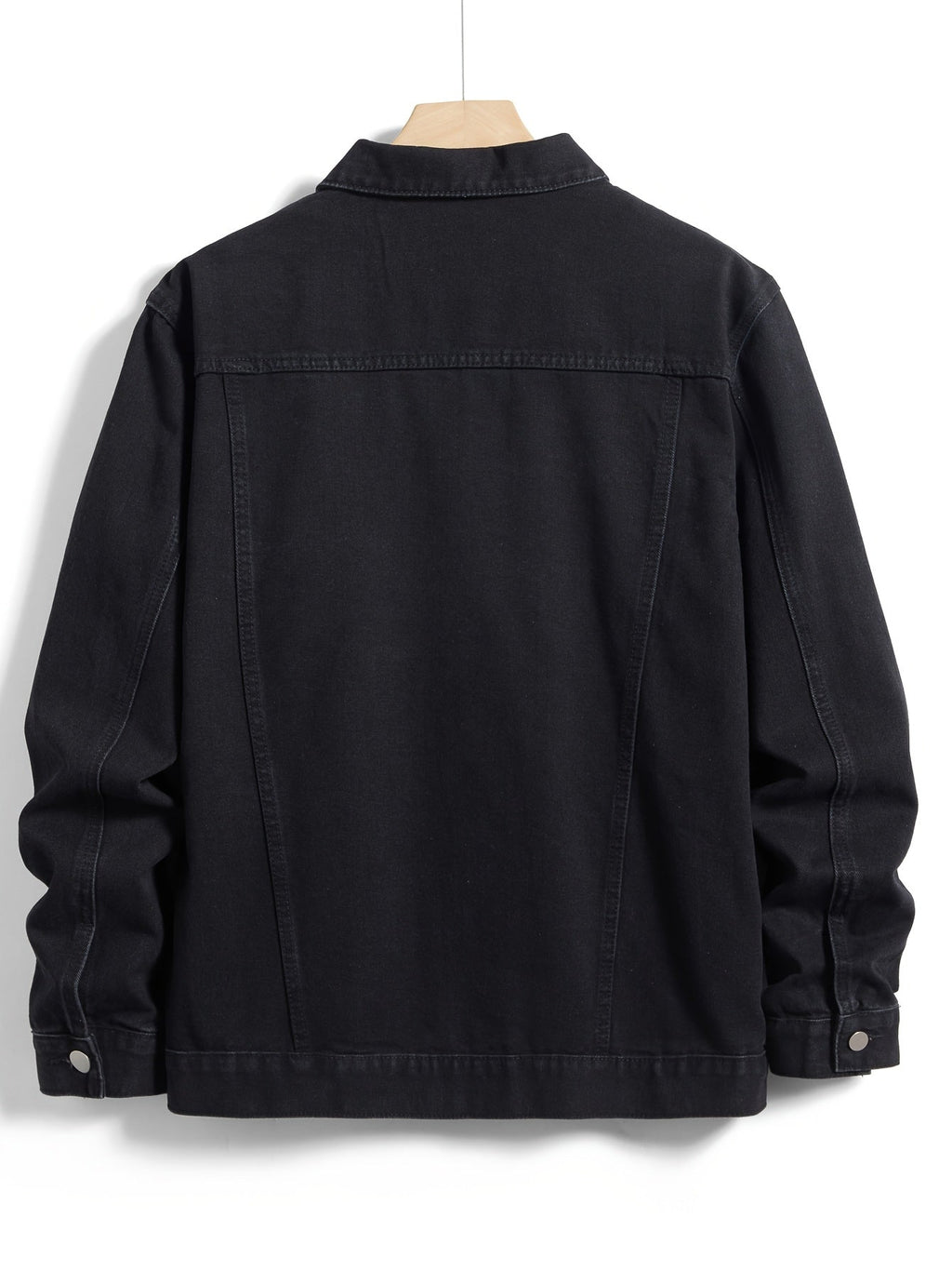 Homme Veste Fermeture Boutons Col Classique