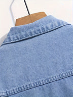 Homme Veste Fermeture Boutons Col Classique