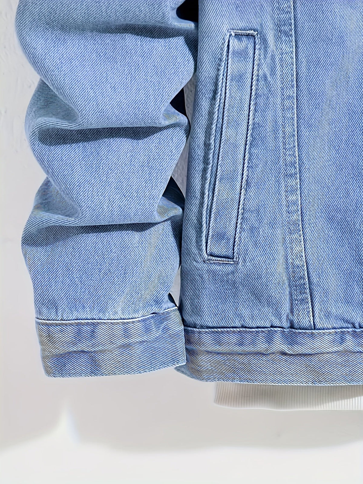 Homme Veste Fermeture Boutons Col Classique