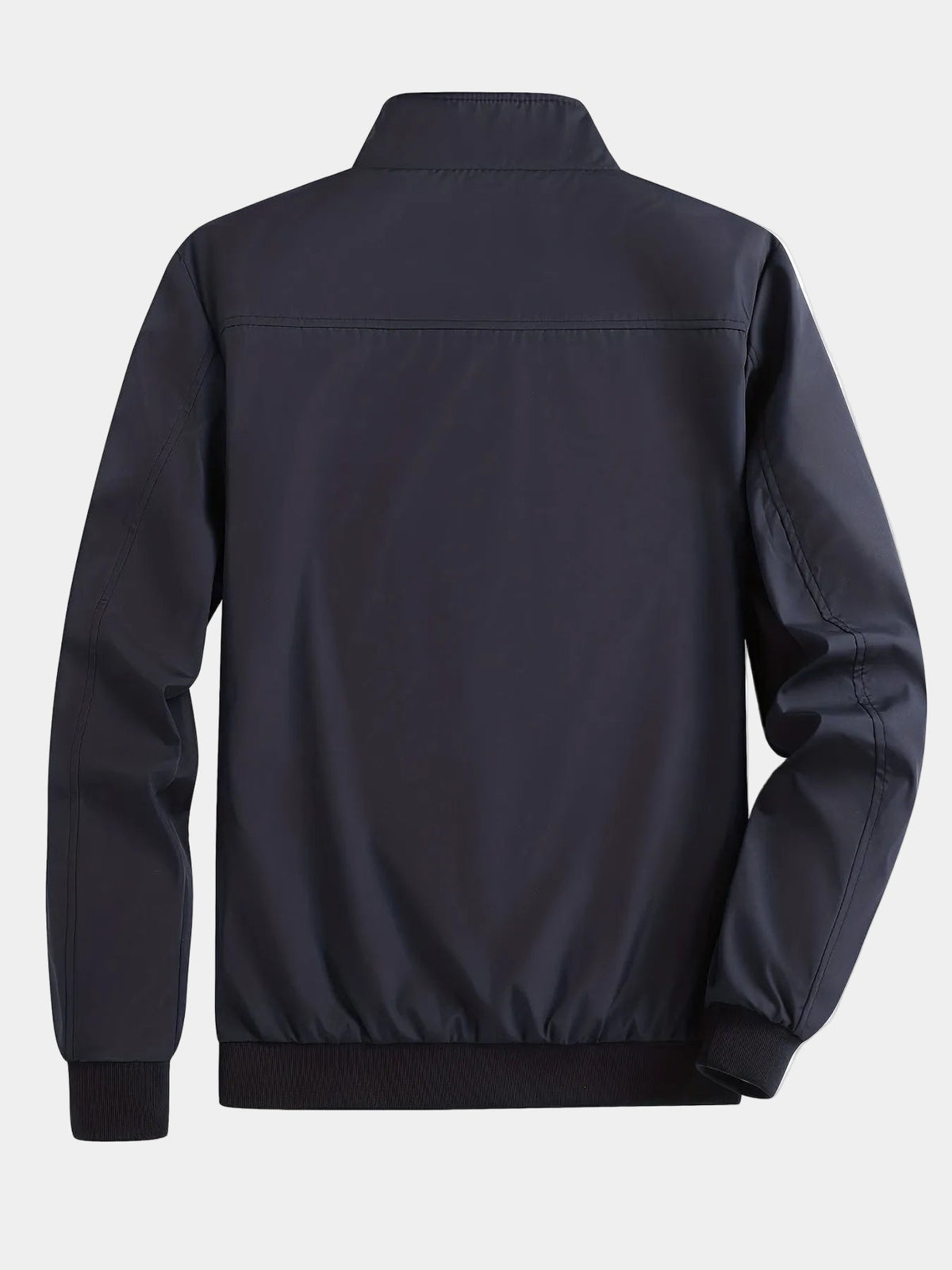 Homme Veste Col Montant Poches Latérales