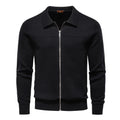 Homme Veste Col Classique Fermeture Zippée