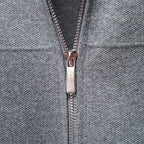 Homme Veste Col Classique Fermeture Zippée